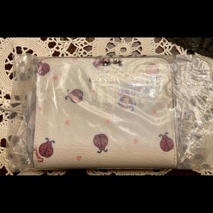 Coach ladybug wallet